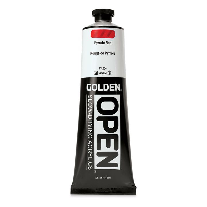 GOLDEN OPEN akrilna boja koja se sporo suši 148 ml – 7277 pirol crvena