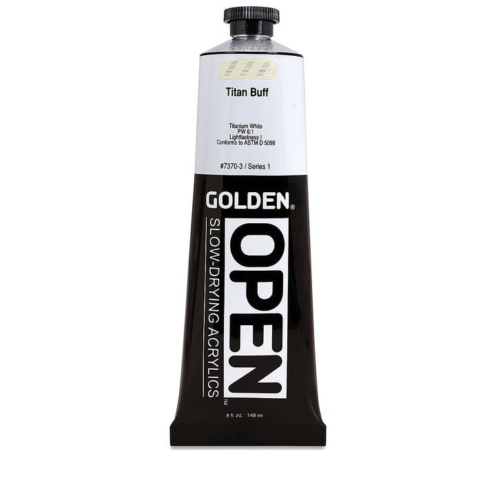GOLDEN OPEN akrilna boja koja se sporo suši 148 ml – 7370 Titanijum krem