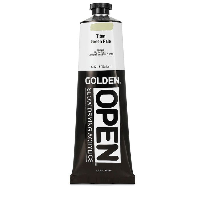 GOLDEN OPEN akrilna boja koja se sporo suši 148 ml – 7371 Titanium Green Light