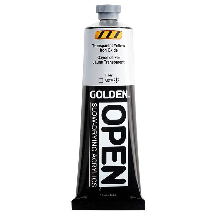 GOLDEN OPEN akrilna boja koja se sporo suši 148 ml – 7386 Transparentno žuto oksidno gvožđe