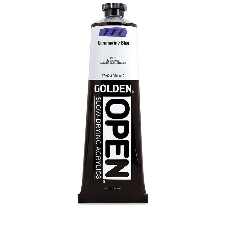 GOLDEN OPEN akrilna boja koja se sporo suši 148 ml – 7400 Ultramarine Blue
