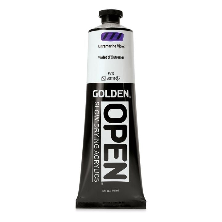 GOLDEN OPEN akrilna boja koja se sporo suši 148 ml – 7401 Ultramarin ljubičasta