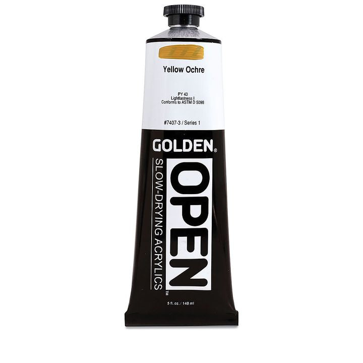 GOLDEN OPEN akrilna boja koja se sporo suši 148 ml – 7407 Žuti oker