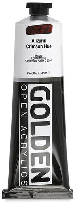GOLDEN OPEN akrilna boja koja se sporo suši 148 ml – 7450 Alizarinova Karmazinova Hue