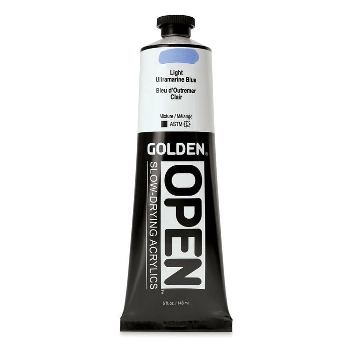 GOLDEN OPEN akrilna boja koja se sporo suši 148 ml – 7566 Light Ultramarine Blue