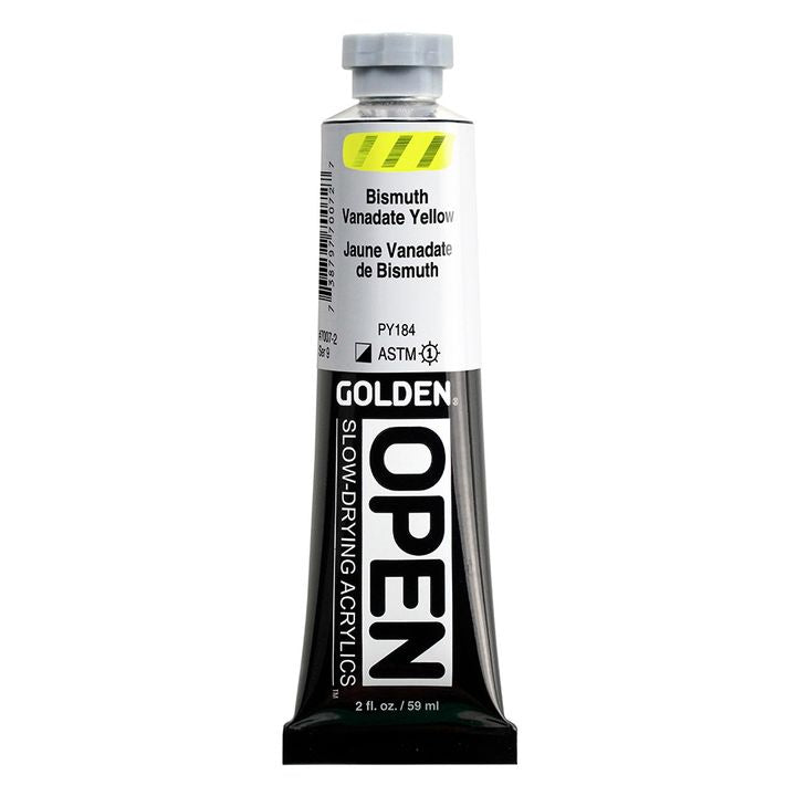 GOLDEN OPEN akrilna boja koja se sporo suši 59 ml – 7007 Bizmut vanadat žuta