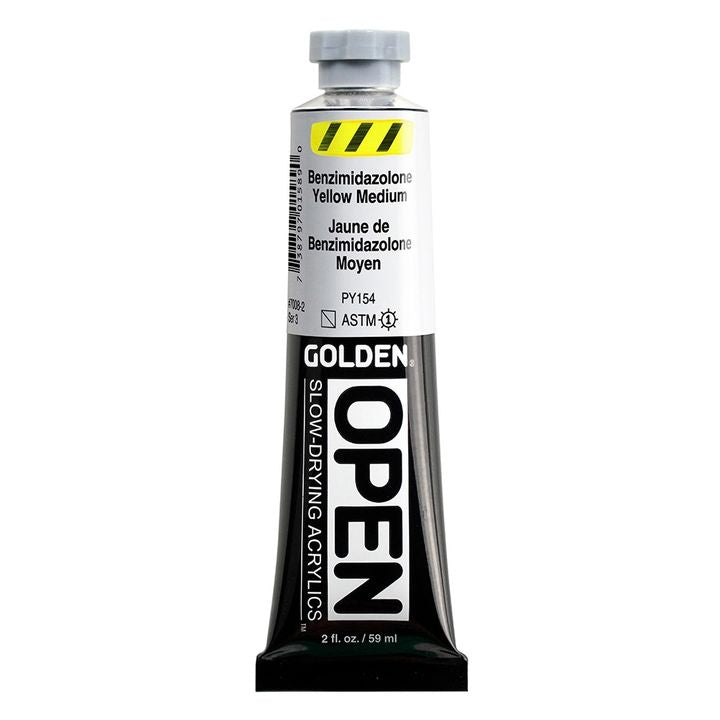 GOLDEN OPEN akrilna boja koja se sporo suši 59 ml – 7008 Benzimidazolon žuti srednji