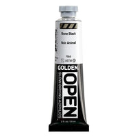 GOLDEN OPEN akrilna boja koja se sporo suši 59 ml – 7010 Bone Black