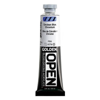 GOLDEN OPEN akrilna boja koja se sporo suši 59 ml – 7050 Cerulean Blue Chrome