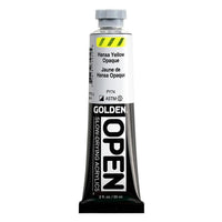 GOLDEN OPEN akrilna boja koja se sporo suši 59 ml – 7191 Hansa žuti omot
