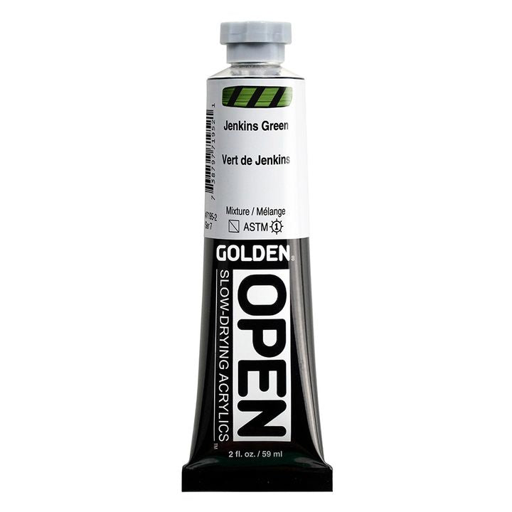 GOLDEN OPEN akrilna boja koja se sporo suši 59 ml – 7195 Dženkins Grin