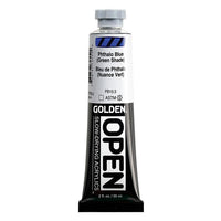 GOLDEN OPEN akrilna boja koja se sporo suši 59 ml – 7255 Ftalocianin plava (zelena nijansa)