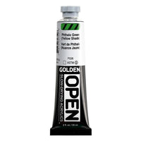 GOLDEN OPEN akrilna boja koja se sporo suši 59 ml – 7275 Ftalocianin zelena (žuta nijansa)