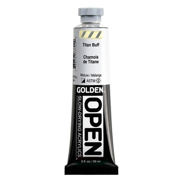 GOLDEN OPEN akrilna boja koja se sporo suši 59 ml – 7370 Titanijum krem