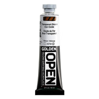 GOLDEN OPEN akrilna boja koja se sporo suši 59 ml – 7383 Transparent Brovn Iron Okide