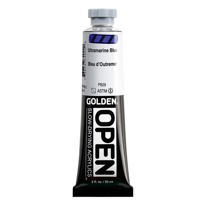 GOLDEN OPEN akrilna boja koja se sporo suši 59 ml – 7400 Ultramarine Blue