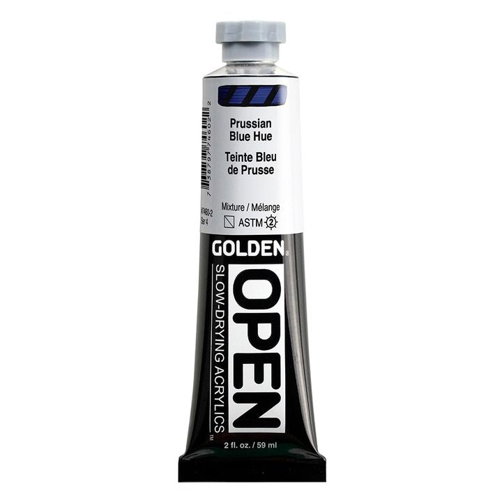 GOLDEN OPEN akrilna boja koja se sporo suši 59 ml – 7460 Berlin Blue Hue