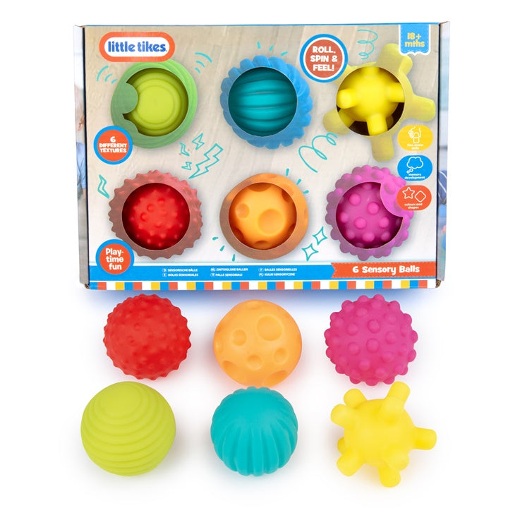 LITTLE TIKES Senzorne lopte 6 kom