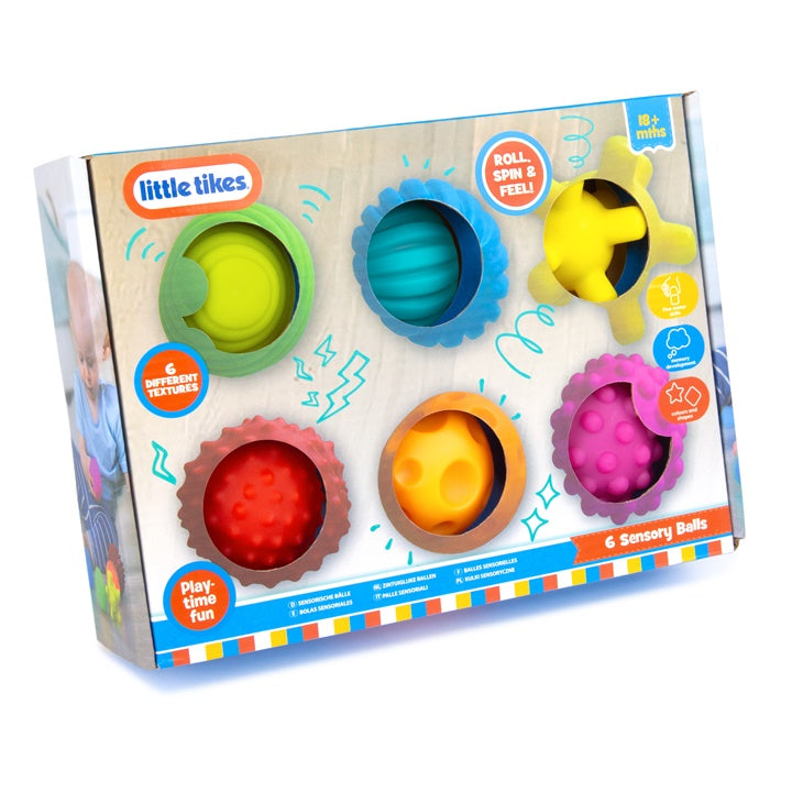 LITTLE TIKES Senzorne lopte 6 kom