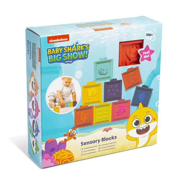 Set senzornih kockica BABY SHARK 8 kom