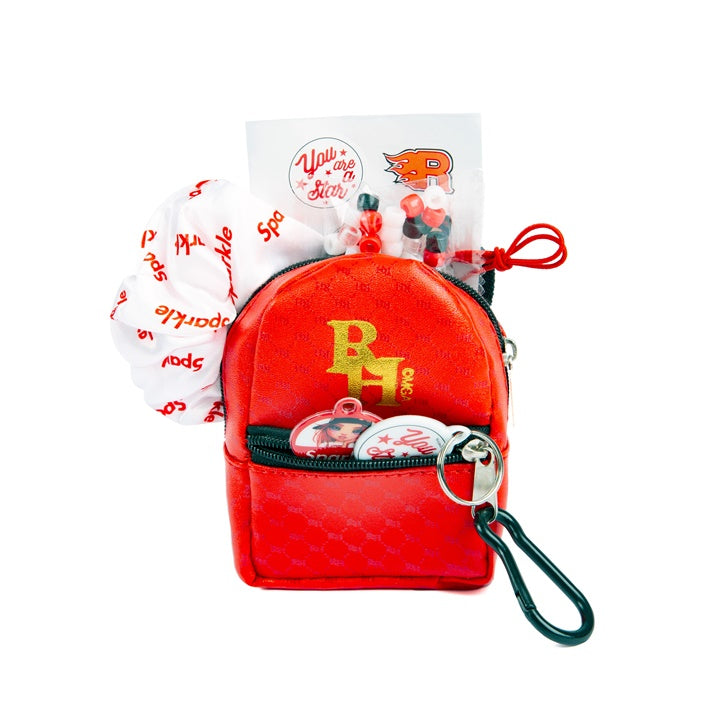 Mini ranac sa dodacima RAINBOW HIGH crveni