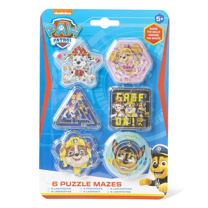 PAW PATROL mini lavirint 6 kom