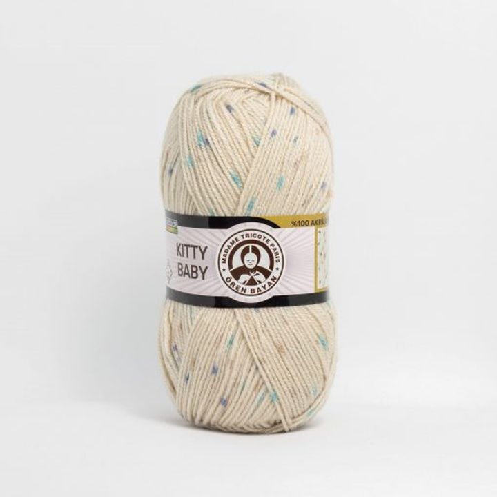 Vunica za decu Madame Tricote Paris Kitty Baby 100 g