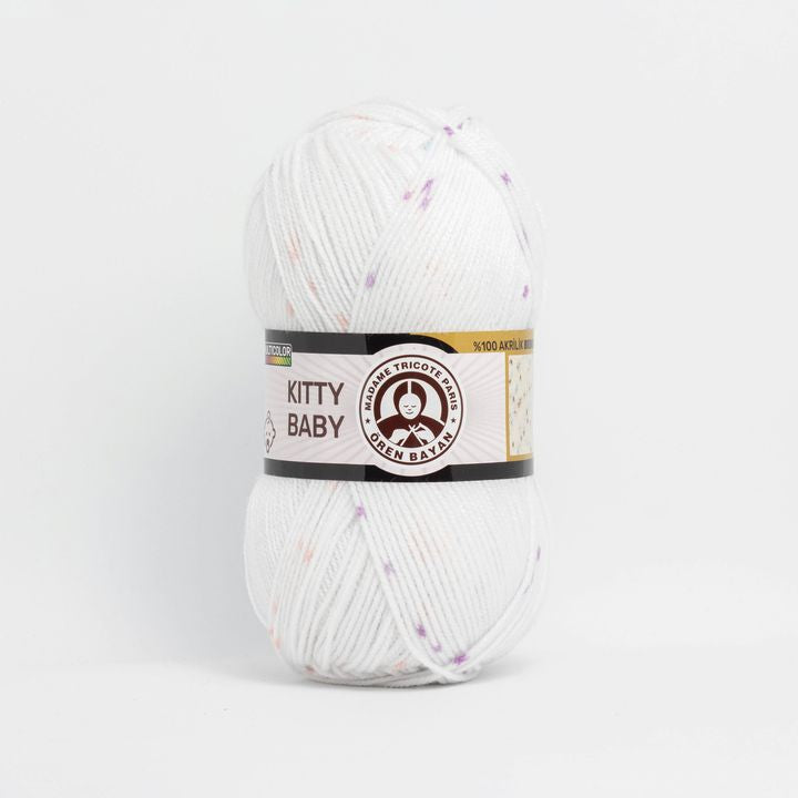 Vunica za decu Madame Tricote Paris Kitty Baby 100 g