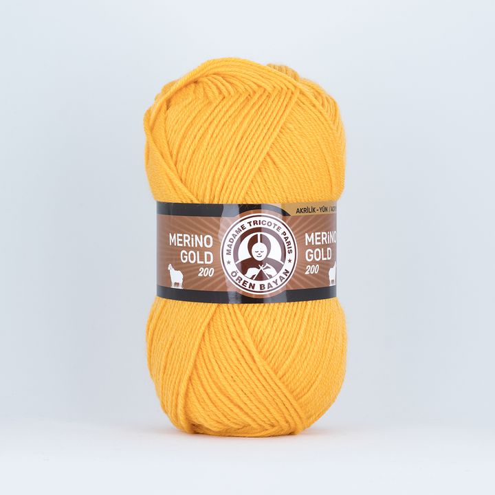 Predivo za pletenje Madame Tricote Paris Merino Gold 200 - 100 g