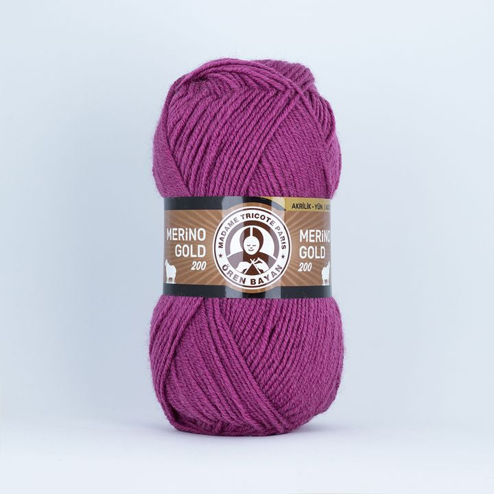 Predivo za pletenje Madame Tricote Paris Merino Gold 200 - 100 g