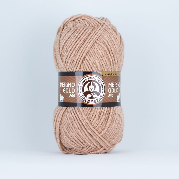 Predivo za pletenje Madame Tricote Paris Merino Gold 200 - 100 g