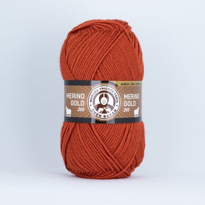 Predivo za pletenje Madame Tricote Paris Merino Gold 200 - 100 g
