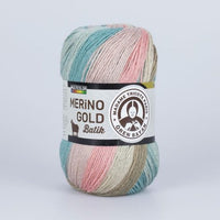Predivo za pletenje Madame Tricote Paris Merino Gold Batik 100 g