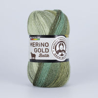 Predivo za pletenje Madame Tricote Paris Merino Gold Batik 100 g