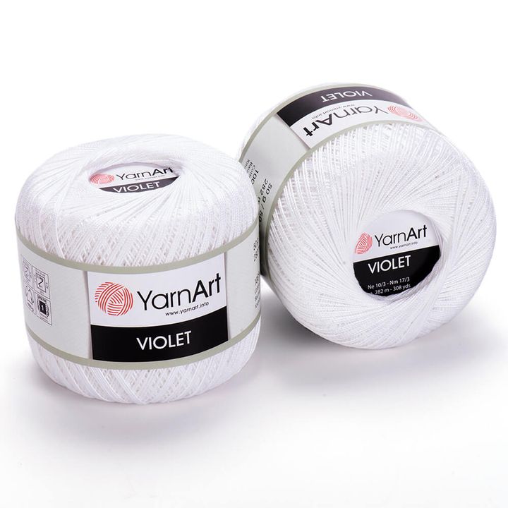 Pamučno predivo YarnArt Violet 50 g