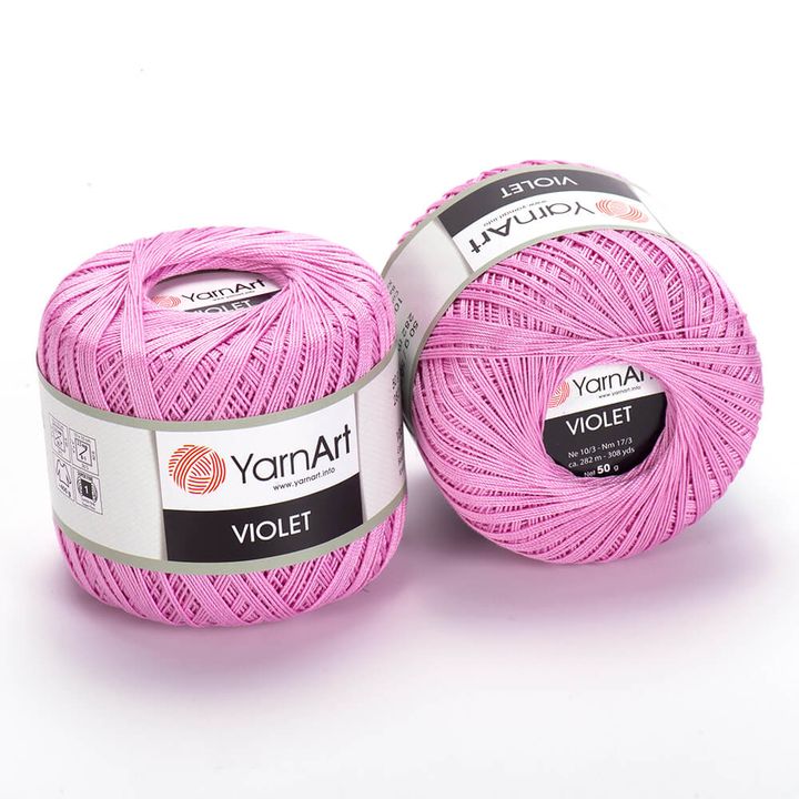 Pamučno predivo YarnArt Violet 50 g