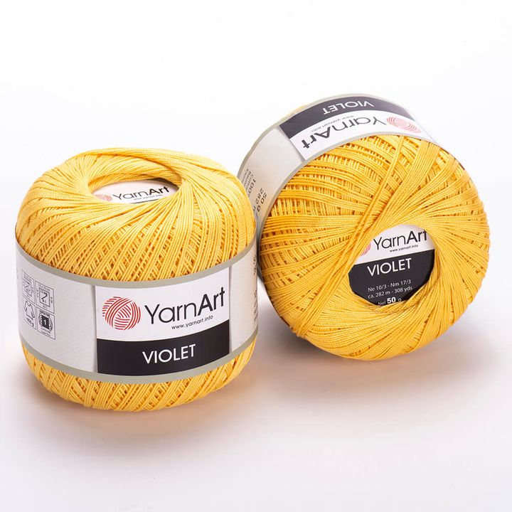 Pamučno predivo YarnArt Violet 50 g