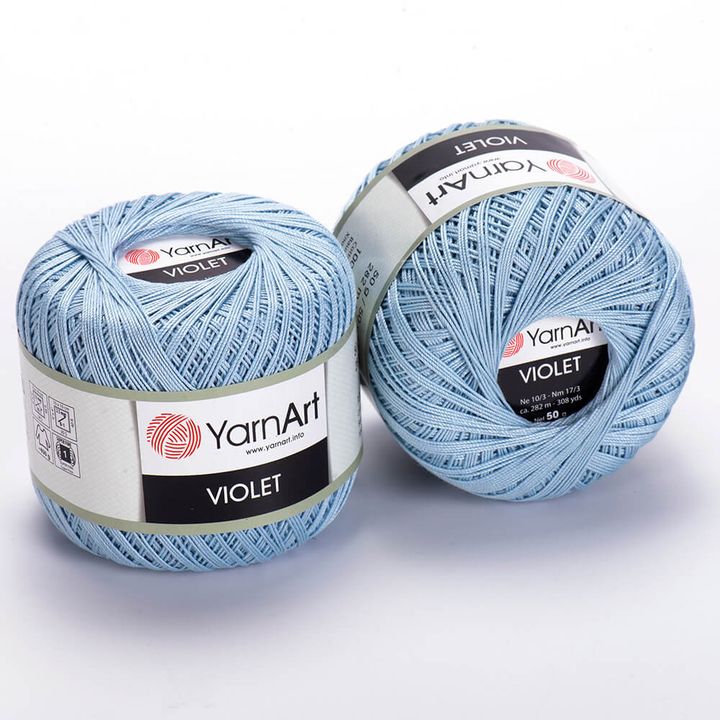 Pamučno predivo YarnArt Violet 50 g