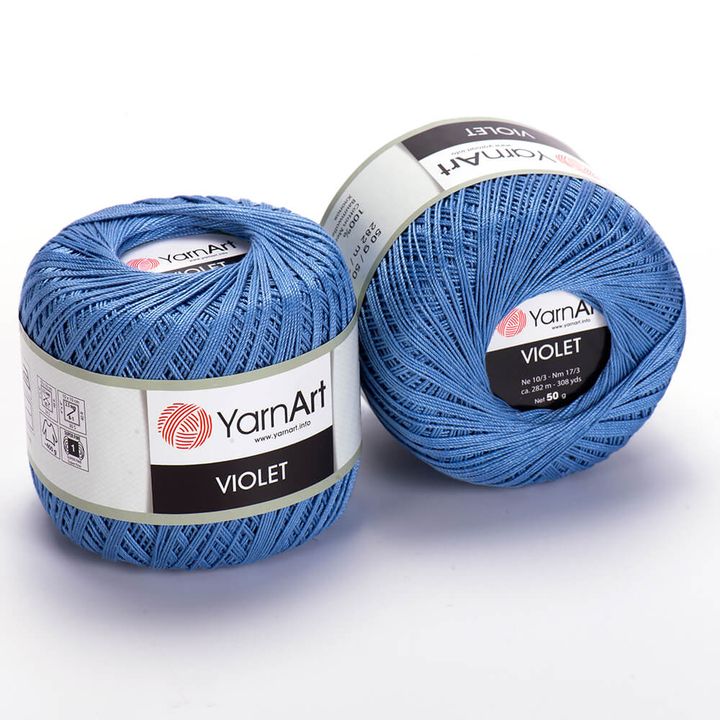 Pamučno predivo YarnArt Violet 50 g