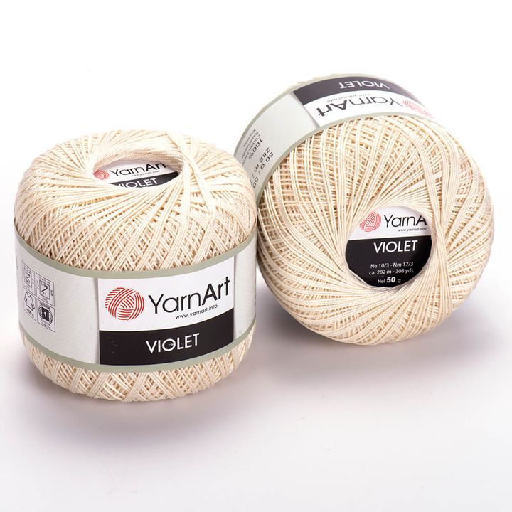 Pamučno predivo YarnArt Violet 50 g