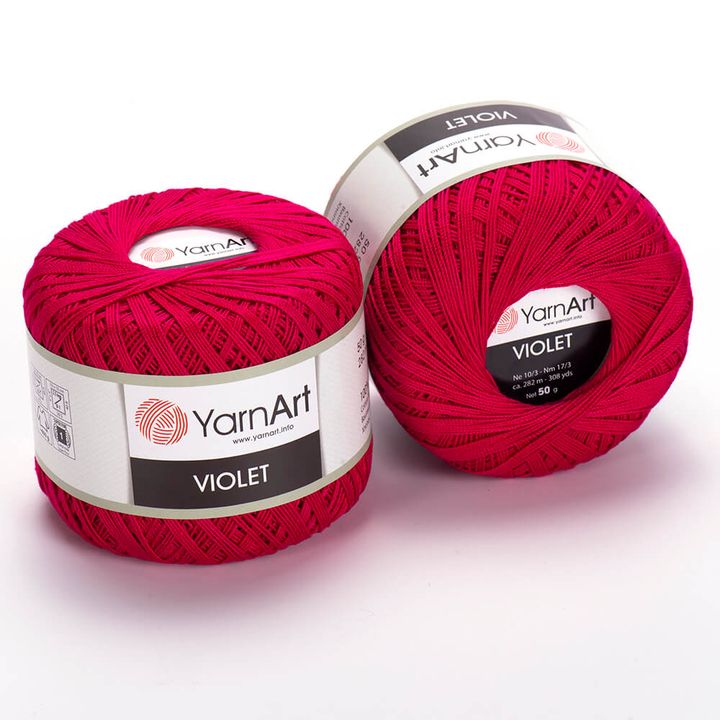 Pamučno predivo YarnArt Violet 50 g
