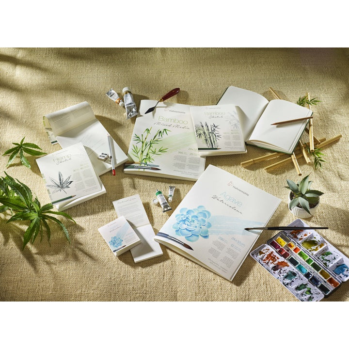 MINI BAMBOO blok HAHNEMÜHLE Mešoviti mediji 10,5k8 cm
