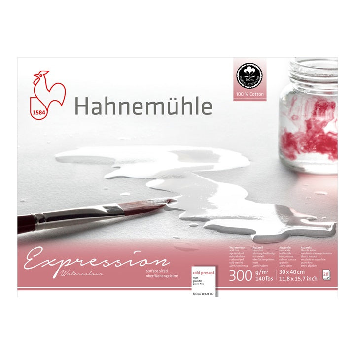 Hahnemuhle Ekpression Vatercolor Papir