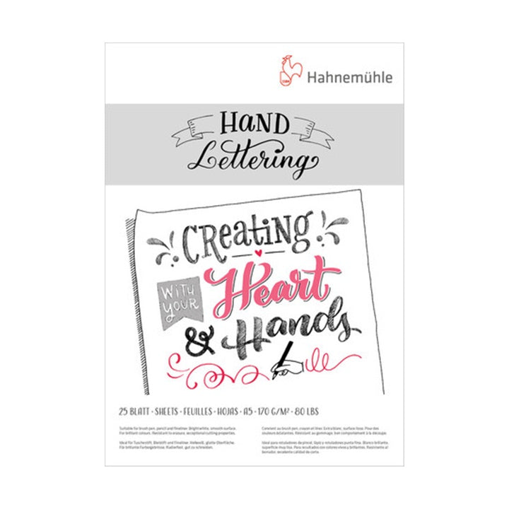 Papirni blok HAHNEMÜHLE i HAND LETTERING