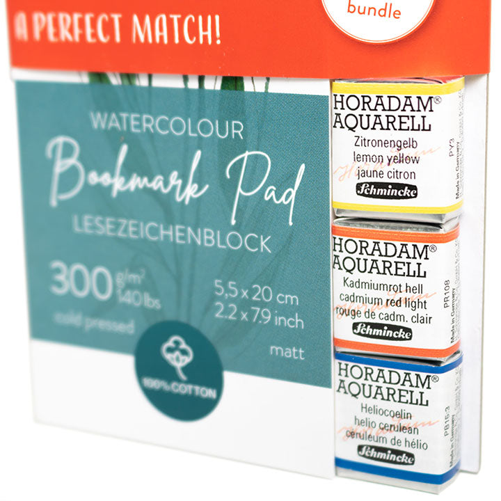 Hahnemuhle - Schmincke - Da Vinci Bookmark Painting Set