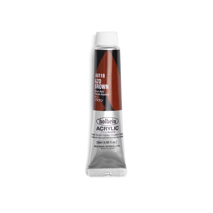 Profesionalne akrilne boje Heavy Body - Holbein - braon nijanse