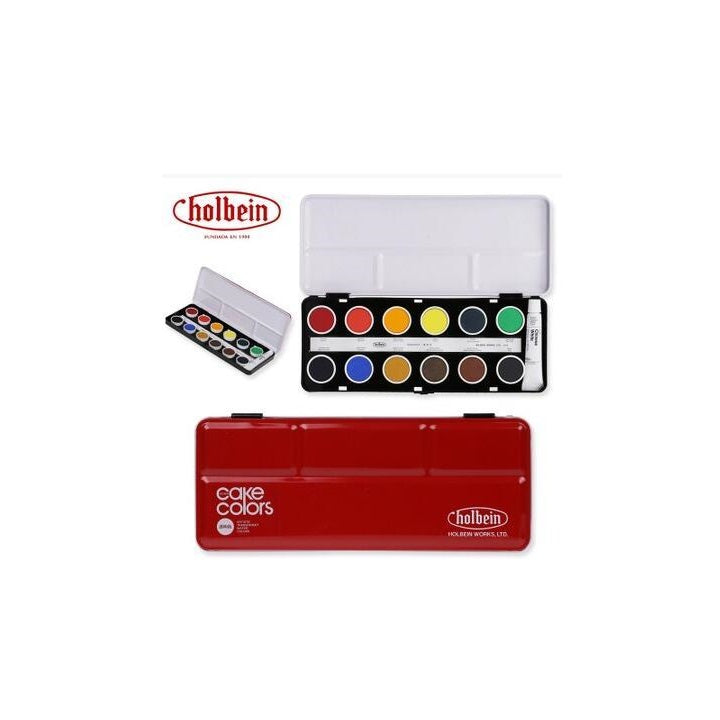 Akvarele Cake Colors Transparent - Holbein