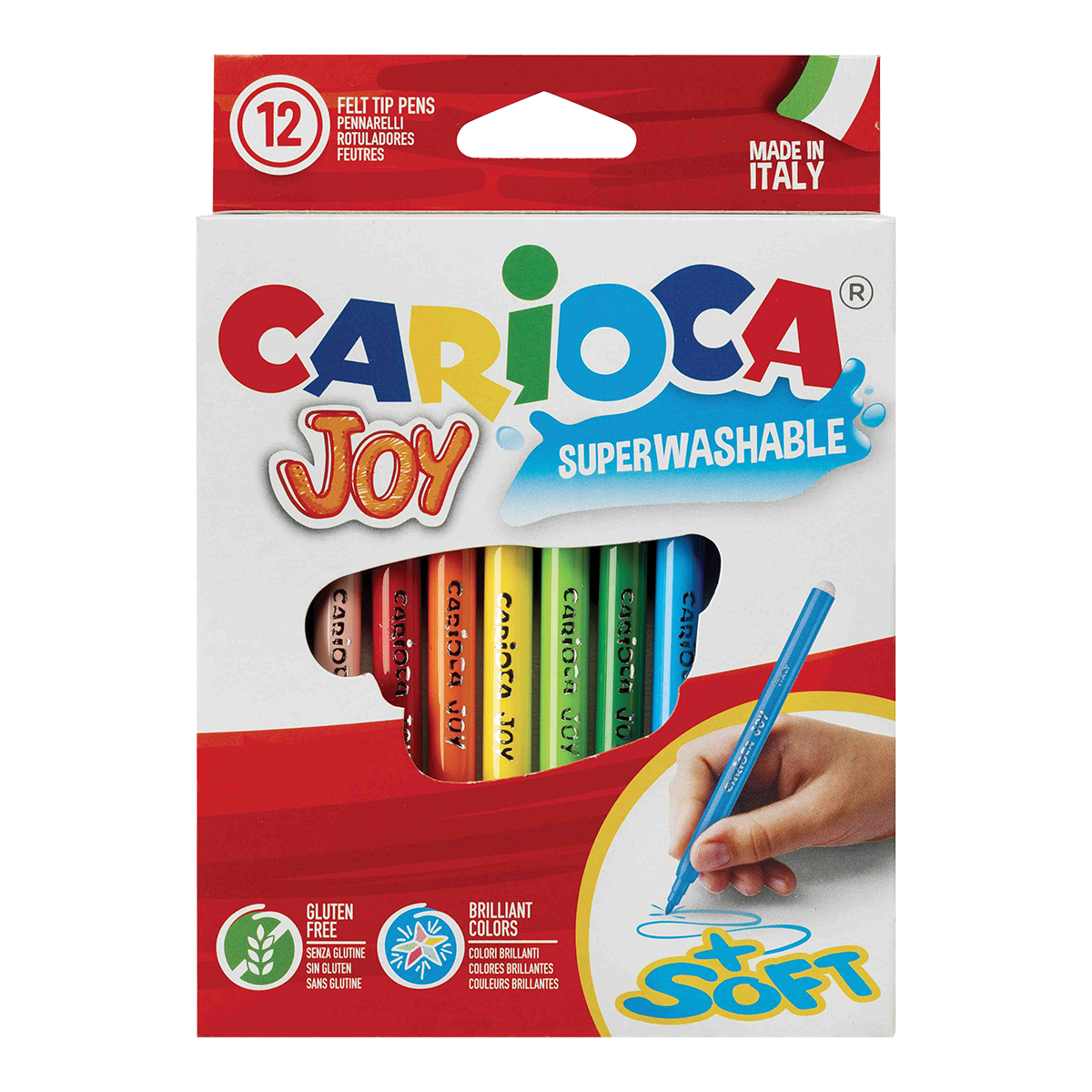 Carioca flomasteri Joy, miks boja