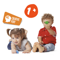 Carioca Baby Do 1+ masa za modelovanje, 3 × 75 g, miks boja