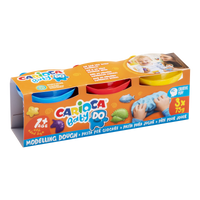Carioca Baby Do 1+ masa za modelovanje, 3 × 75 g, miks boja